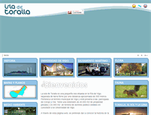 Tablet Screenshot of isladetoralla.com
